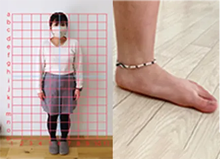 姿勢・動きの確認